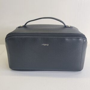 Riona  faux leather diagonal toiletry/care bag